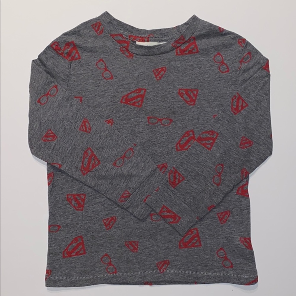 GAP Superman Print Long-Sleeve T-Shirt